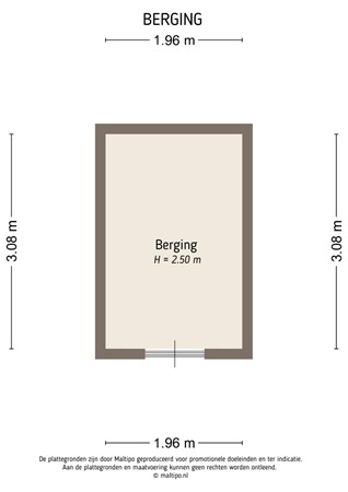 Floorplan - Oranjehof 71, 4141 GE Leerdam